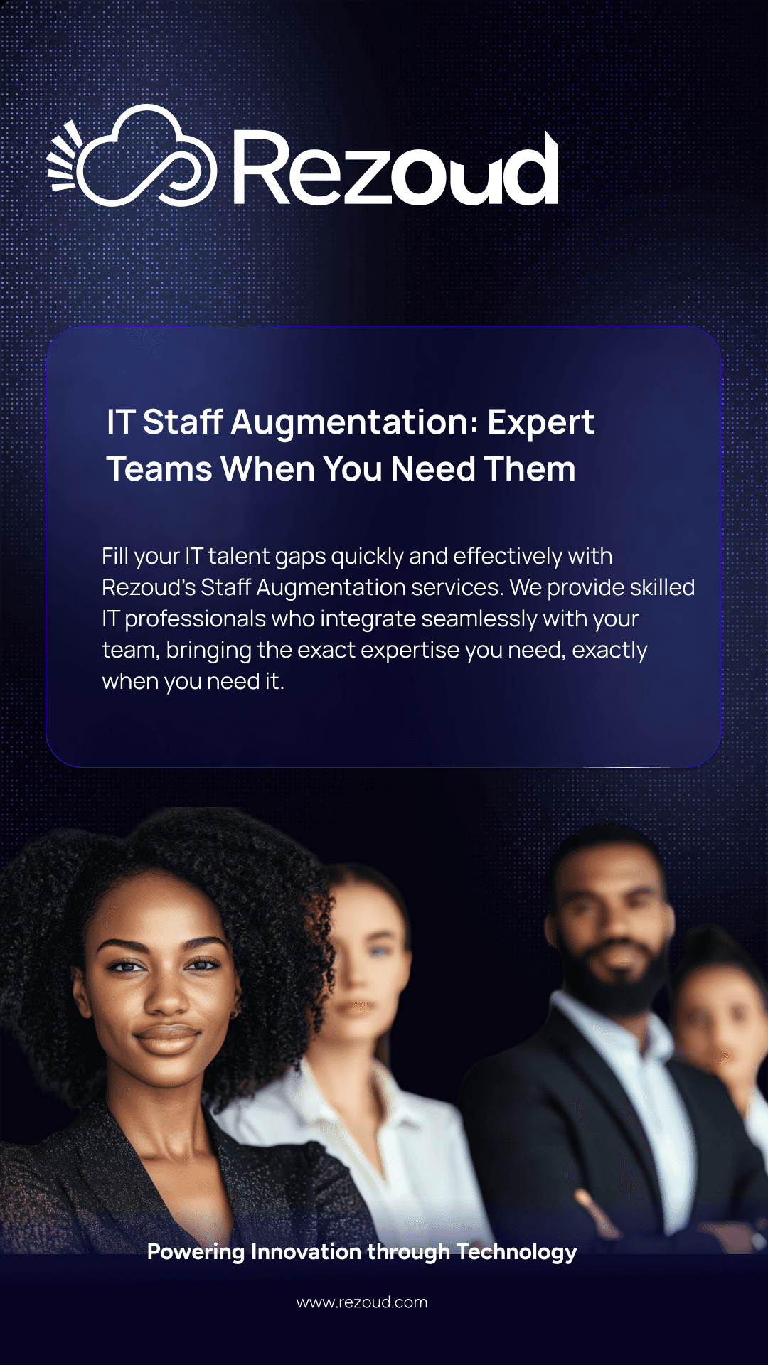 Rezoud IT Staff Augmentation graphic